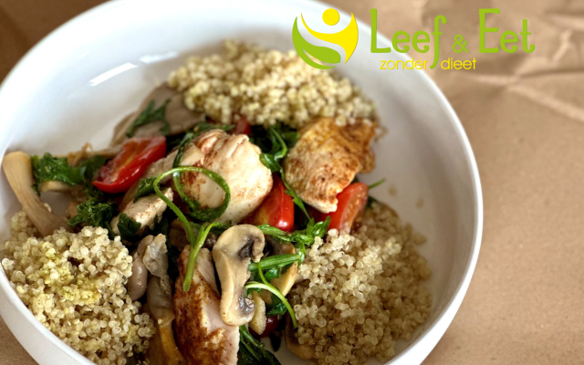 wok kip quinoa tomaat ned